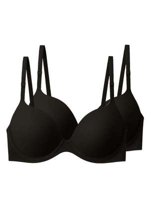 Kit com 2 Sutiãs com Aro e Bojo Push Up Liz 51690 Taça B - LIZ