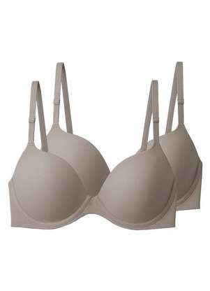 Kit com 2 Sutiãs com Aro e Bojo Push Up Liz 51690 Taça B - LIZ