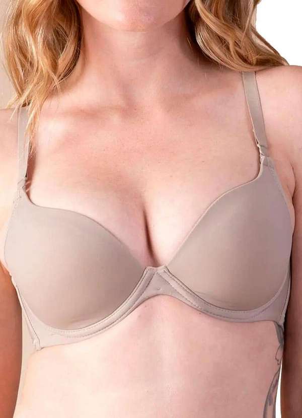 Liz - Kit com 2 Sutiãs com Aro e Bojo Push Up Liz 51690 Taça B Sepia 2