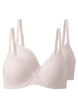 Kit com 2 Sutiãs com Aro e Bojo Push Up Liz 51805 Taça B - LIZ