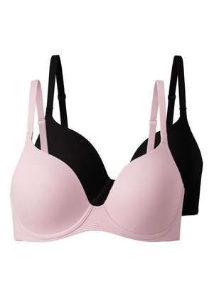 Kit com 2 Sutiãs com Aro e Bojo Push Up Liz 51805 Taça C - LIZ