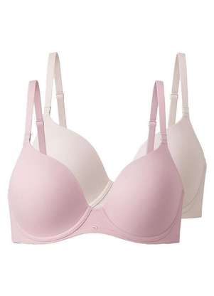 Kit com 2 Sutiãs com Aro e Bojo Push Up Liz 51805 Taça C - LIZ