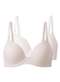 Liz - Kit com 2 Sutiãs com Aro e Bojo Push Up Liz 51805 Taça C Blush - variação: Sepia-Branco