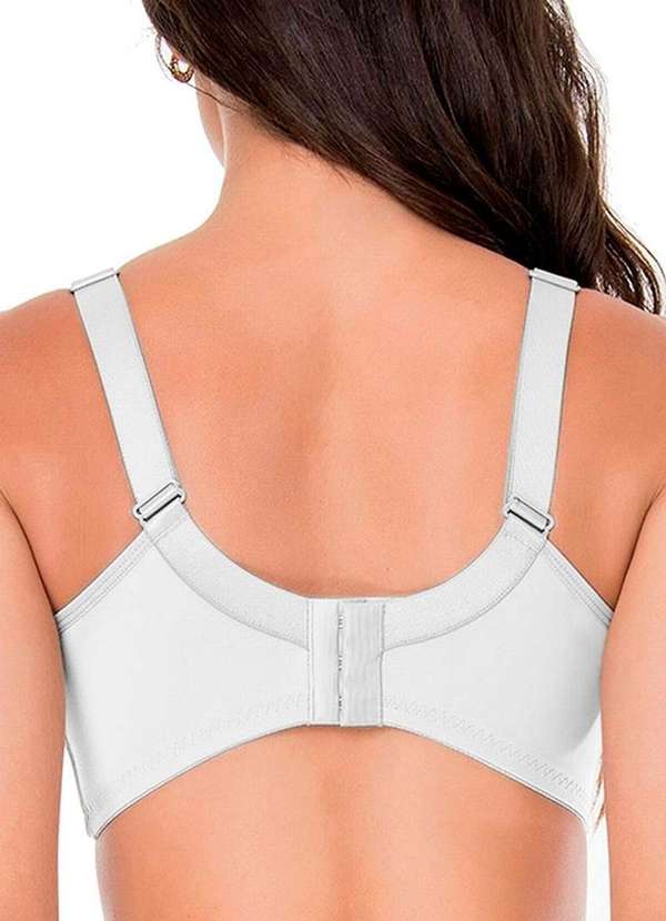 Dilady - Kit com 2 Sutiãs com Aro e sem Bojo Dilady 123410 Preto-Branco 5