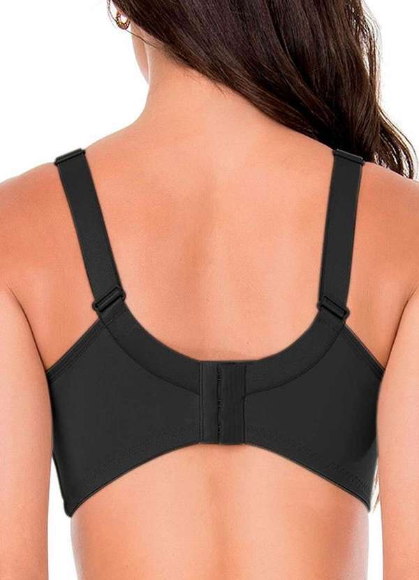 Dilady - Kit com 2 Sutiãs com Aro e sem Bojo Dilady 123410 Preto 3