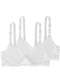 Triumph - Kit com 2 Sutiãs com Aro e sem Bojo W Triumph Brigitte 24785 Mink - variação: Branco