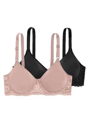 Kit com 2 Sutiãs com Aro e sem Bojo W Triumph Brigitte 24785 - TRIUMPH