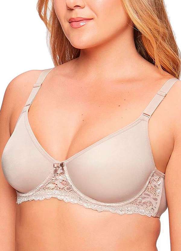 Triumph - Kit com 2 Sutiãs com Aro e sem Bojo W Triumph Brigitte 24785 Mink 3