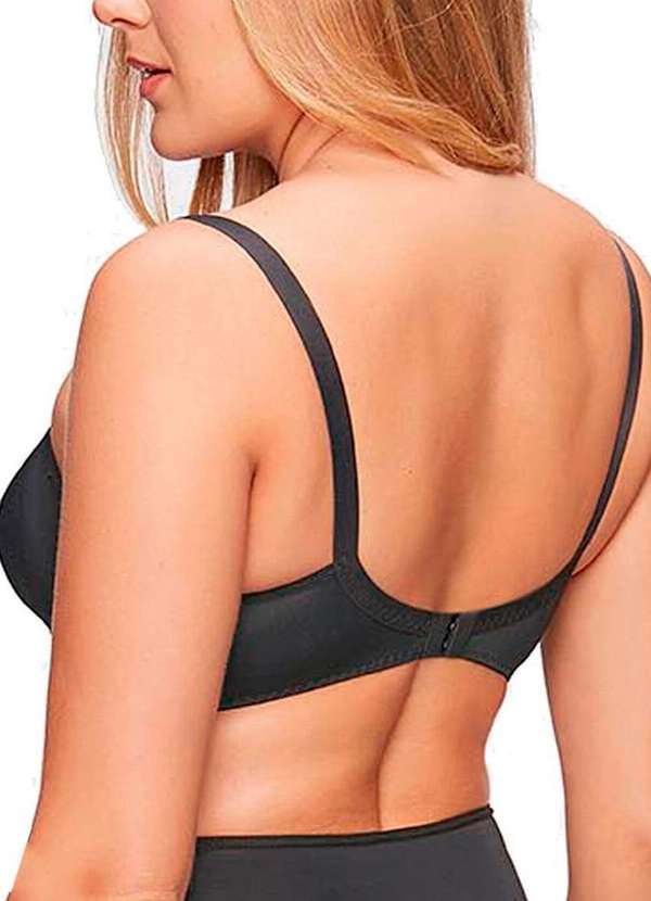 Triumph - Kit com 2 Sutiãs com Aro e sem Bojo W Triumph Brigitte 24785 Preto-Branco 3