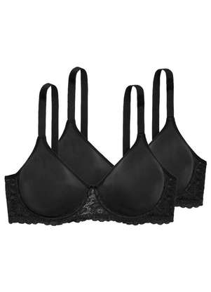 Kit com 2 Sutiãs com Aro e sem Bojo W Triumph Brigitte 24785 - TRIUMPH