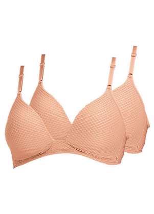 Kit com 2 Sutiãs sem Aro com Bojo Dilady 203101 - DILADY