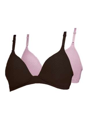 Kit com 2 Sutiãs sem Aro com Bojo Dilady 203101 - DILADY