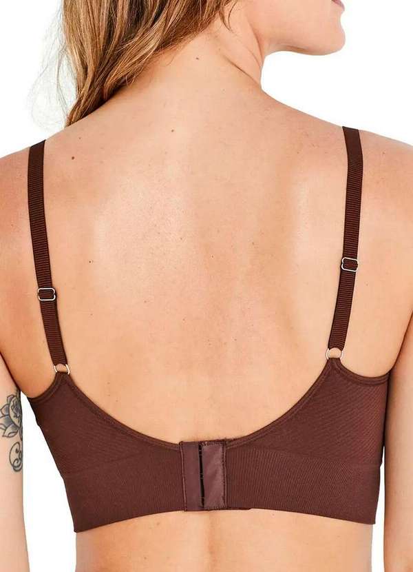 Liz - Kit com 2 Sutiãs sem Aro com Bojo Liz 51302 Brunette-Super-Black 3