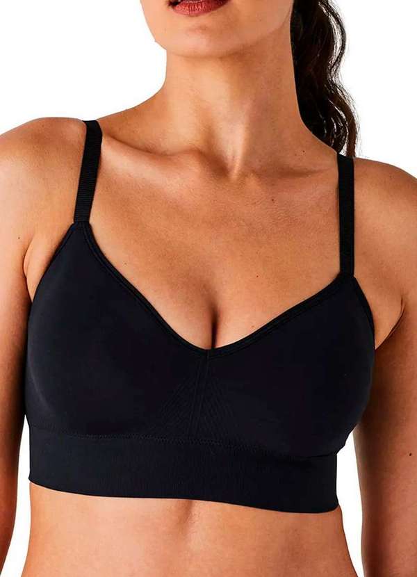 Liz - Kit com 2 Sutiãs sem Aro com Bojo Liz 51302 Brunette-Super-Black 4