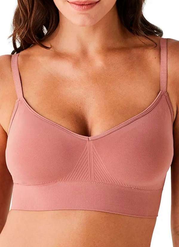 Liz - Kit com 2 Sutiãs sem Aro com Bojo Liz 51302 Rosa-Mônaco 2