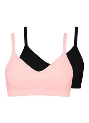 Kit com 2 Sutiãs sem Aro com Bojo Liz 51710 Taça B - LIZ