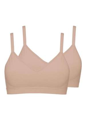 Kit com 2 Sutiãs sem Aro com Bojo Liz 51710 Taça B - LIZ