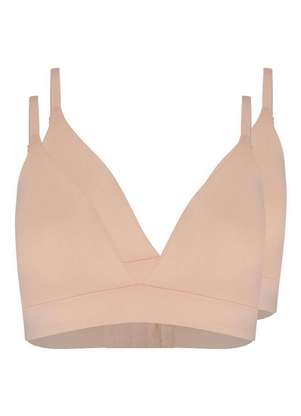 Kit com 2 Sutiãs sem Aro com Bojo Removível Hope 274840 - HOPE