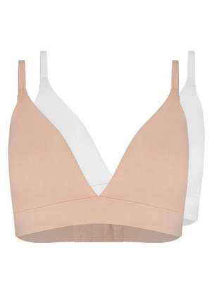 Kit com 2 Sutiãs sem Aro com Bojo Removível Hope 274840 - HOPE