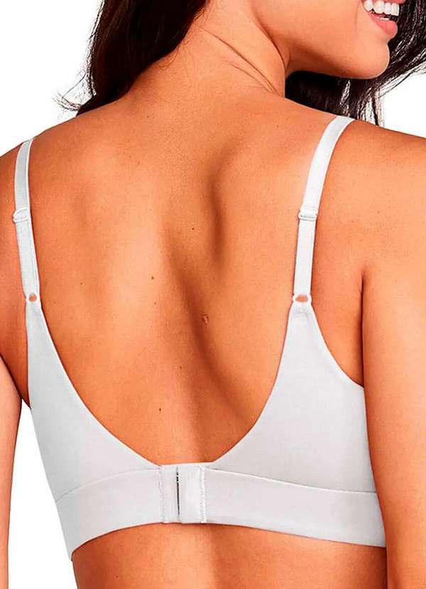 Hope - Kit com 2 Sutiãs sem Aro com Bojo Removível Hope 274840 Branco 3