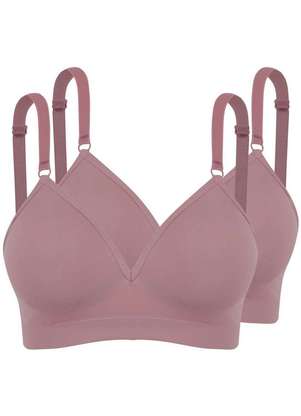 Kit com 2 Sutiãs sem Aro com Bojo Trifil 4935 Taça B - TRIFIL