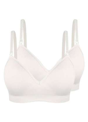 Kit com 2 Sutiãs sem Aro com Bojo Trifil 4936 Taça B - TRIFIL