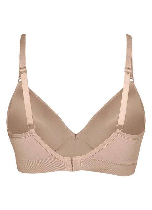 Trifil - Kit com 2 Sutiãs sem Aro com Bojo Trifil 4936 Taça B Macadâmia-Branco 3