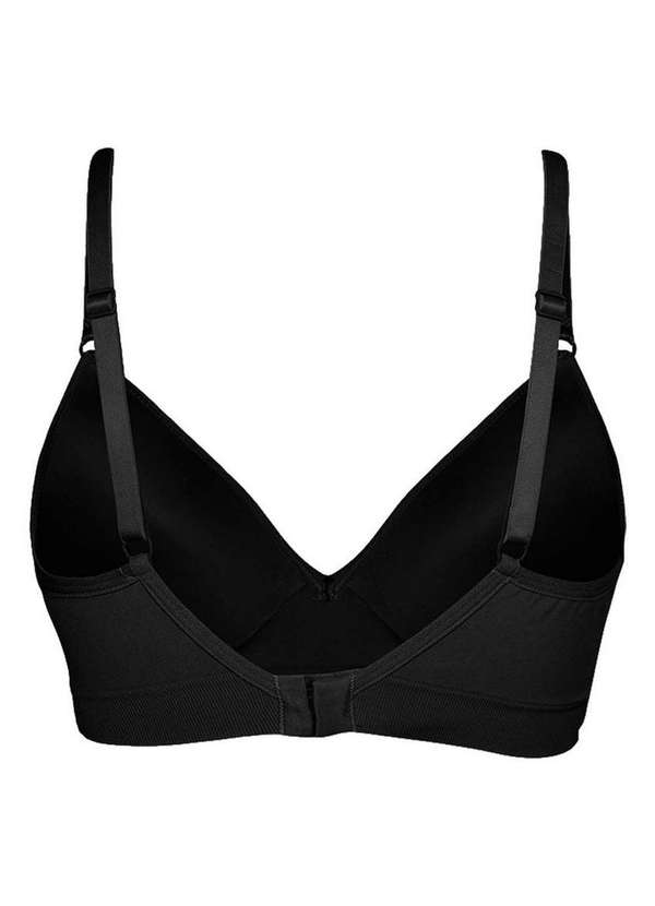 Trifil - Kit com 2 Sutiãs sem Aro com Bojo Trifil 4936 Taça B Macadâmia-Preto 5