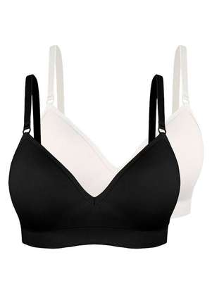Kit com 2 Sutiãs sem Aro com Bojo Trifil 4936 Taça B - TRIFIL