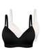 Trifil - Kit com 2 Sutiãs sem Aro com Bojo Trifil 4936 Taça B Preto-Branco - variação: Preto-Branco