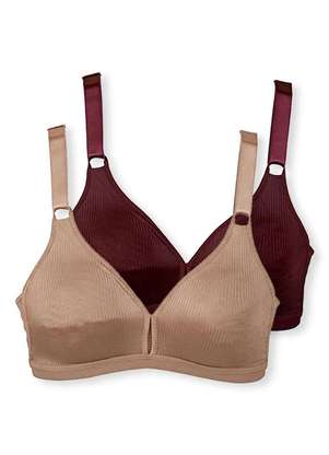 Kit com 2 Sutiãs sem Aro e sem Bojo Demillus 61196/61096 Taça B - DEMILLUS