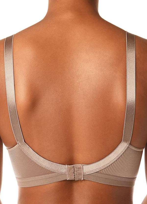 Demillus - Kit com 2 Sutiãs sem Aro e sem Bojo Demillus 61196/61096 Taça B Bege-Rosado-Vinho-Barolo 3