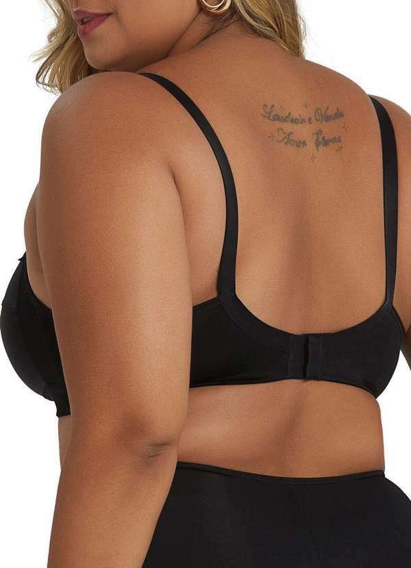 Dilady - Kit com 2 Sutiãs sem Aro e sem Bojo Dilady 12371 Preto 3