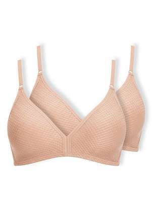 Kit com 2 Sutiãs sem Aro e sem Bojo Dilady 203100 - DILADY