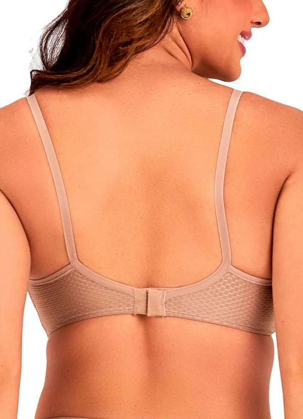 Dilady - Kit com 2 Sutiãs sem Aro e sem Bojo Dilady 203100 Preto-Chocolate 5