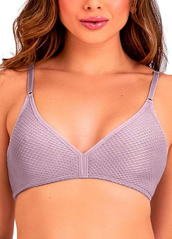 Dilady - Kit com 2 Sutiãs sem Aro e sem Bojo Dilady 203100 Rosa-Retro 2