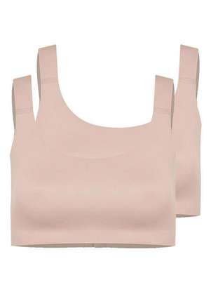 Kit com 2 Sutiãs sem Aro e sem Bojo Hope 22850 - HOPE