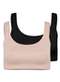 Hope - Kit com 2 Sutiãs sem Aro e sem Bojo Hope 22850 Bege-Ballet-Preto - variação: Bege-Ballet-Preto