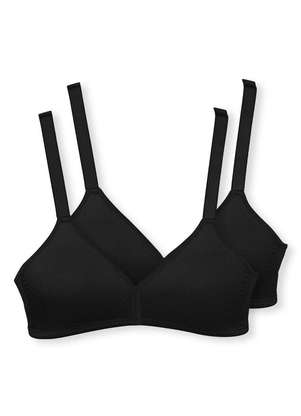 Kit com 2 Sutiãs sem Aro e sem Bojo Moderato Demillus 61100 - DEMILLUS
