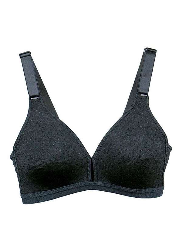 Demillus - Kit com 2 Sutiãs sem Aro e sem Bojo Olimpo Demillus 61019 Bege-Rosado--Preto 3