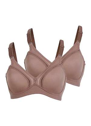 Kit com 2 Sutiãs Sustentação Gallard Demillus 78808/78908 Taça B - DEMILLUS