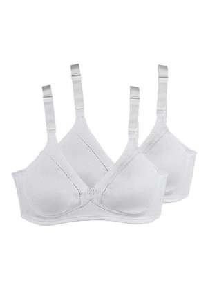 Kit com 2 Sutiãs Sustentação Gallard Demillus 78808/78908 Taça B - DEMILLUS