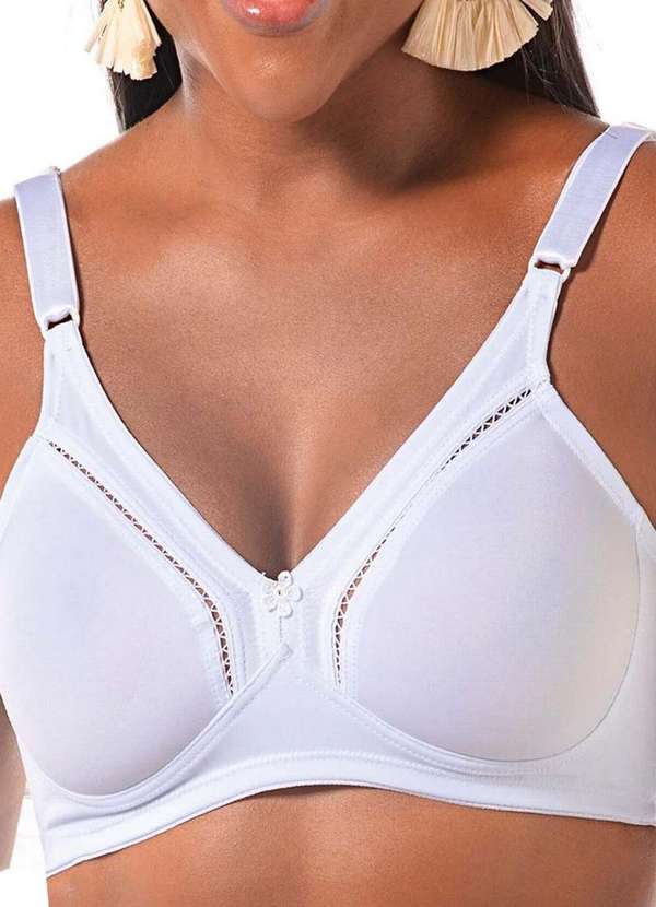 Demillus - Kit com 2 Sutiãs Sustentação Gallard Demillus 78808/78908 Taça B Branco 2