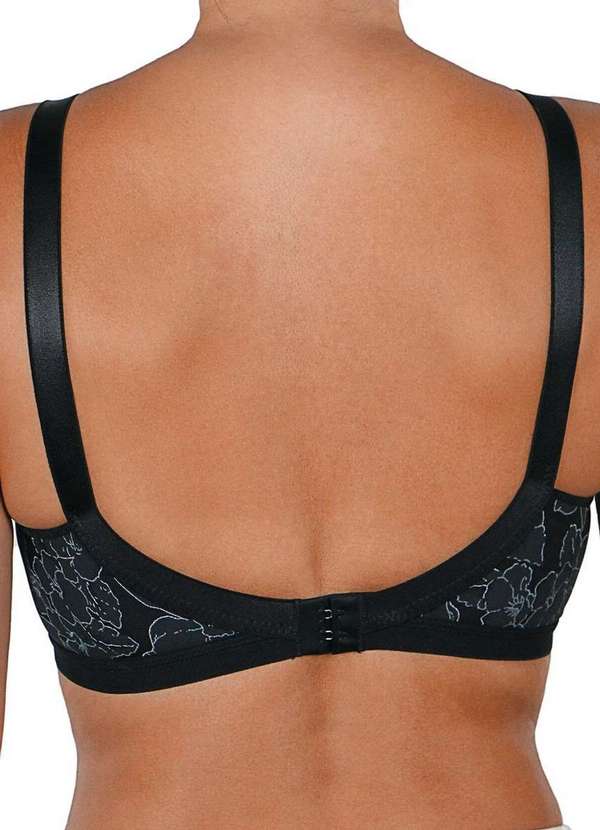 Demillus - Kit com 2 Sutiãs Sustentação Olimpo Anizete Demillus 61741 Taça B Bege-Rosado-Preto 4