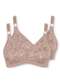 Demillus - Kit com 2 Sutiãs Sustentação Olimpo Anizete Demillus 61741 Taça B Bege-Rosado-Vinho-Barolo - variação: Bege-Rosado