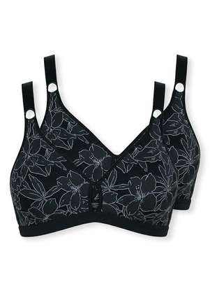 Kit com 2 Sutiãs Sustentação Olimpo Anizete Demillus 61741 Taça B - DEMILLUS