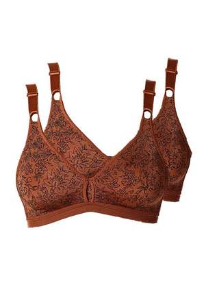 Kit com 2 Sutiãs Sustentação Olimpo Firantela Demillus 61742 - DEMILLUS