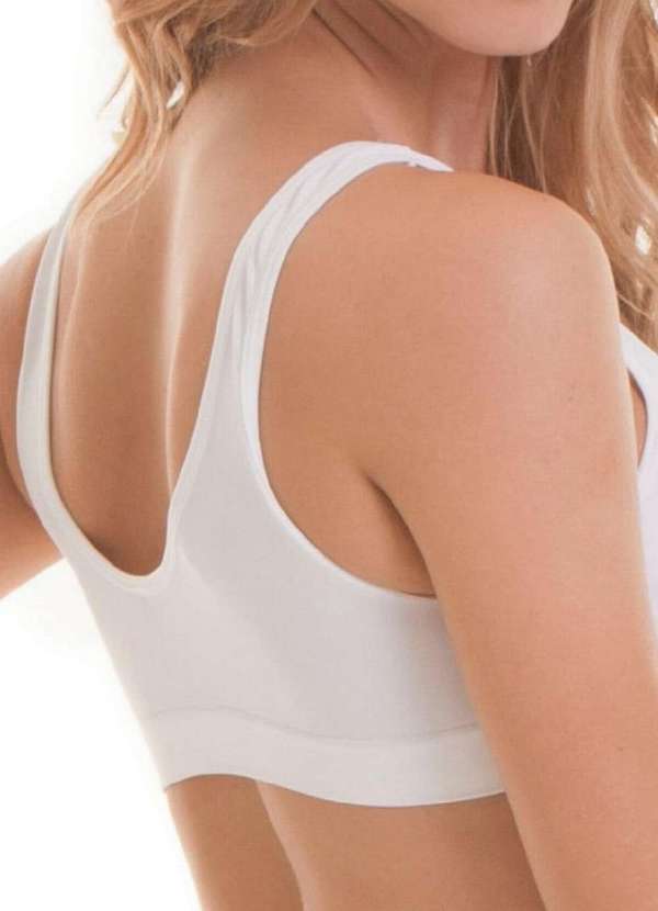 Trifil - Kit com 2 Top sem Aro com Bojo Trifil 3294 Macadâmia-Branco 4