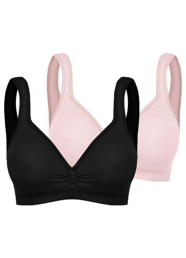 Trifil - Kit com 2 Top Trifil Co 3294 Colorido Se8-Macadâmia 2