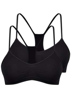 Kit com 2 Tops Nadador sem Aro e sem Bojo Trifil 1155 - TRIFIL